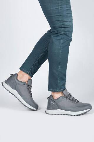 29651 Haki - Siyah Erkek Su Geçirmez Outdoor Spor Ayakkabı - Jump (1)
