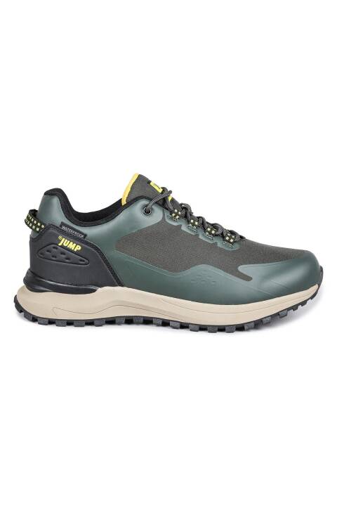 29651 Yeşil - Siyah Erkek Su Geçirmez Outdoor Sneaker Spor Ayakkabı - 1