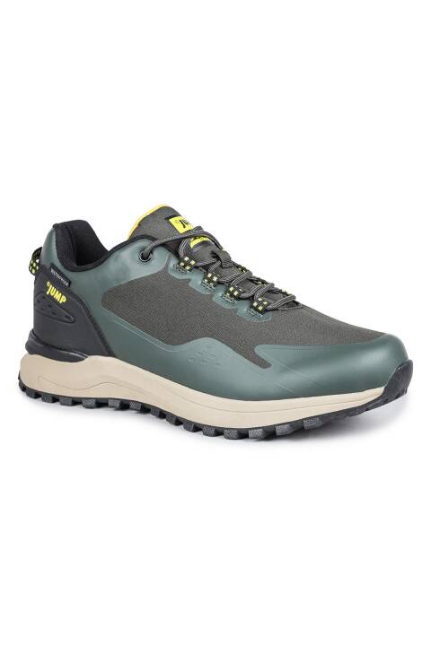 29651 Yeşil - Siyah Erkek Su Geçirmez Outdoor Sneaker Spor Ayakkabı - 8