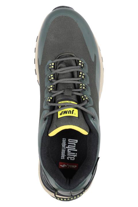29651 Yeşil - Siyah Erkek Su Geçirmez Outdoor Sneaker Spor Ayakkabı - 9