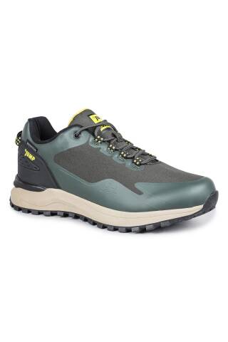 29651 Yeşil - Siyah Erkek Su Geçirmez Outdoor Sneaker Spor Ayakkabı - 8