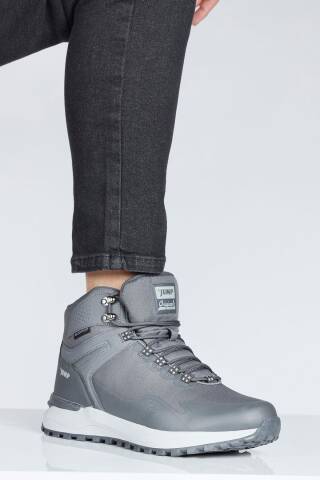 29652 Gri Erkek Su Geçirmez Outdoor Bot Spor Ayakkabı - 3
