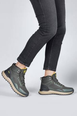 29652 Haki - Siyah Erkek Su Geçirmez Outdoor Bot Spor Ayakkabı - Jump (1)