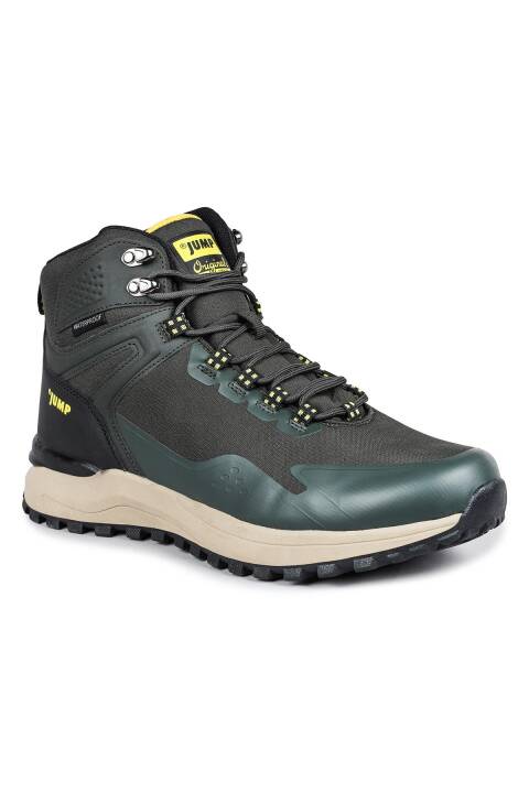 29652 Haki - Siyah Erkek Su Geçirmez Outdoor Bot Spor Ayakkabı - 8