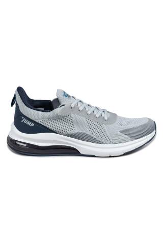 29657 Gri - Lacivert Erkek Sneaker Günlük Spor Ayakkabı 