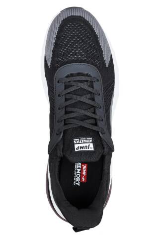 29657 Siyah Erkek Sneaker Günlük Spor Ayakkabıı - 8
