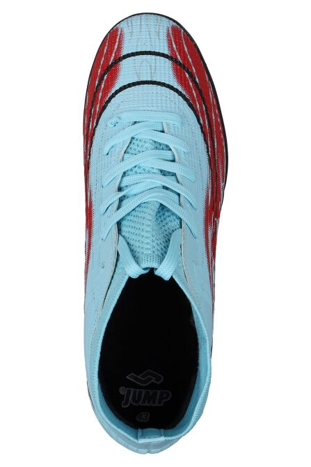 29677 Çoraplı Mavi - Kırmızı Halı Saha Krampon Futbol Ayakkabısı - 7