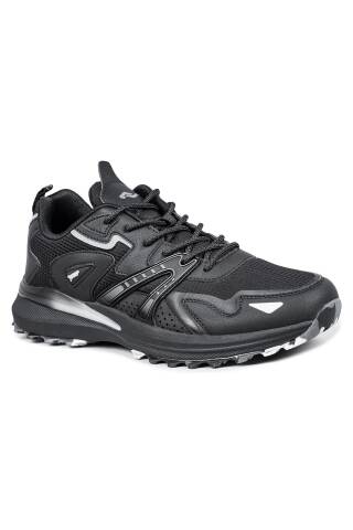 29725 Siyah Erkek Sneaker Günlük Spor Ayakkabı - 7