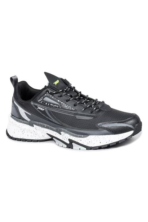 29726 Siyah - Gri Erkek Sneaker Günlük Spor Ayakkabı - 7