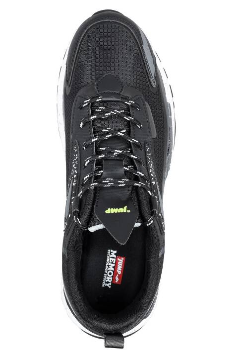 29726 Siyah - Gri Erkek Sneaker Günlük Spor Ayakkabı - 8