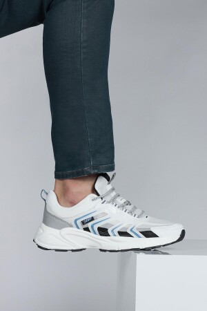 29728 Beyaz Erkek Sneaker Günlük Spor Ayakkabı - 4