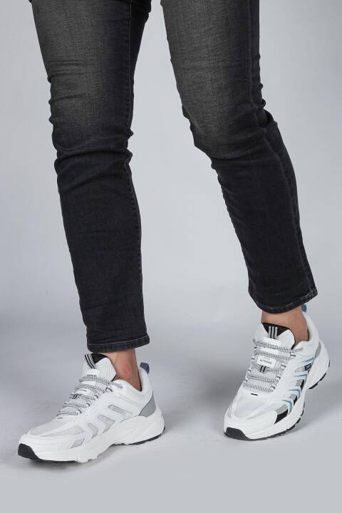 29728 Beyaz Erkek Sneaker Günlük Spor Ayakkabı - 6
