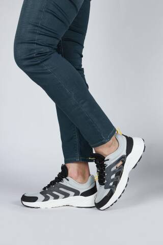 29728 Gri Erkek Sneaker Günlük Spor Ayakkabı - 6