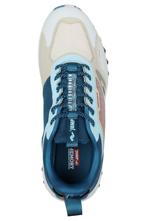 29730 Bej - Mavi Erkek Sneaker Günlük Spor Ayakkabı - 9