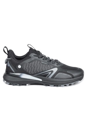 29730 Siyah - Gri Erkek Sneaker Günlük Spor Ayakkabı 