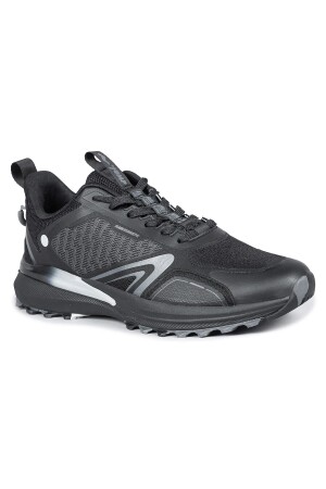 29730 Siyah - Gri Erkek Sneaker Günlük Spor Ayakkabı - 2