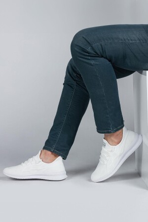 29752 Beyaz Erkek Sneaker Günlük Spor Ayakkabı - 4