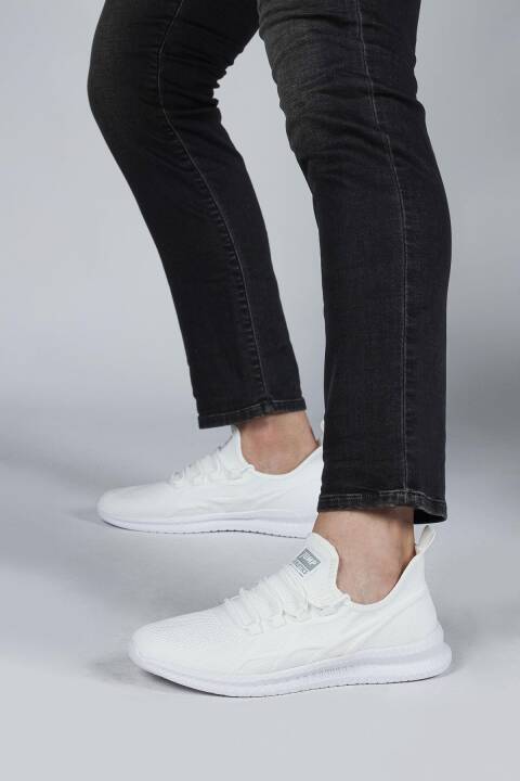 29752 Beyaz Erkek Sneaker Günlük Spor Ayakkabı - 3