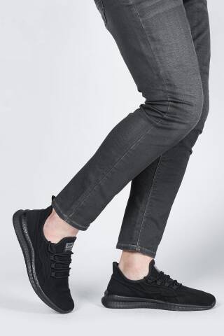 29752 Siyah Erkek Sneaker Günlük Spor Ayakkabı - 6