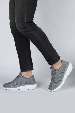 29769 Gri Erkek Sneaker Günlük Spor Ayakkabı - Jump (1)