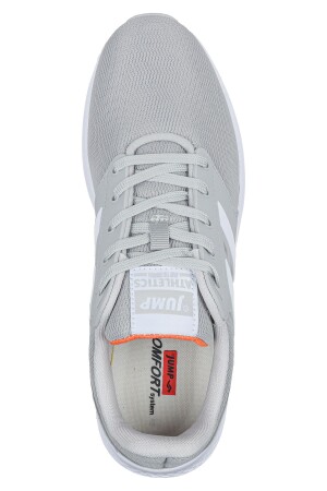 29779 Gri - Beyaz Erkek Sneaker Günlük Spor Ayakkabı - 8