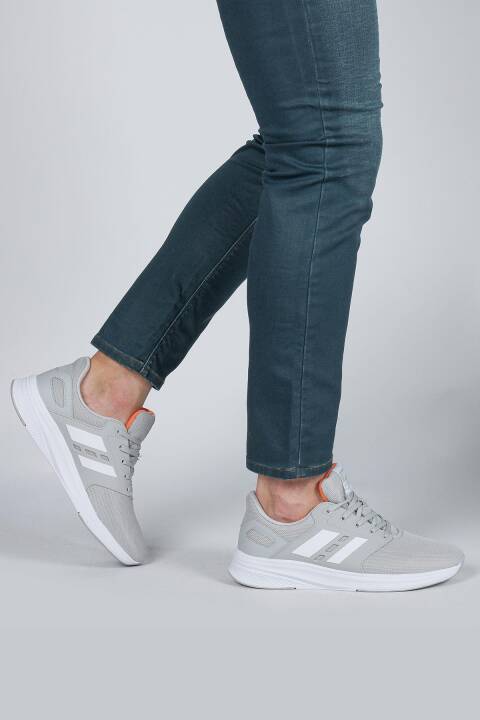 29779 Gri - Beyaz Erkek Sneaker Günlük Spor Ayakkabı - 3
