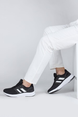 29779 Siyah - Beyaz Erkek Sneaker Günlük Spor Ayakkabı - 4