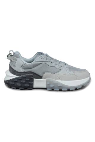 29780 Gri Kadın Sneaker Günlük Spor Ayakkabı - Jump