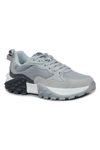 29780 Gri Kadın Sneaker Günlük Spor Ayakkabı - 7