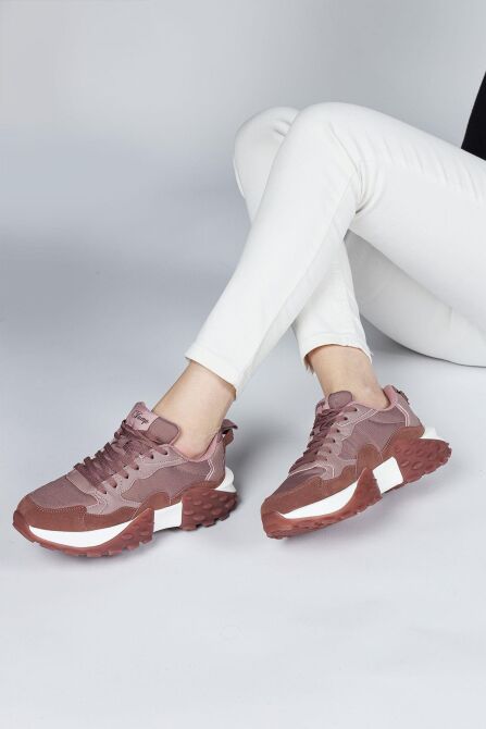 29780 Gül Rengi Kadın Sneaker Günlük Spor Ayakkabı - 5