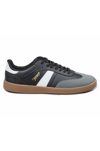 29787 Siyah - Beyaz Erkek Sneaker Günlük Spor Ayakkabı - Jump