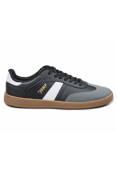 29787 Siyah - Beyaz Erkek Sneaker Günlük Spor Ayakkabı - 1