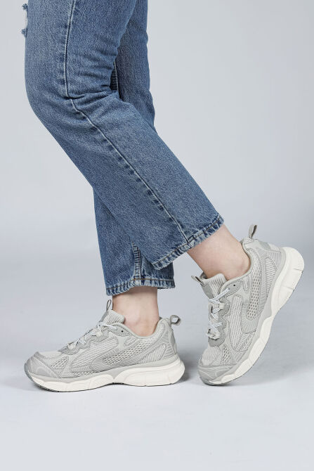 29819 Bej Kadın Sneaker Günlük Spor Ayakkabı - 5