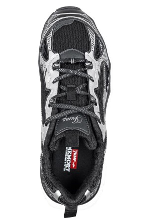 29819 Siyah - Gri Kadın Sneaker Günlük Spor Ayakkabı - 7