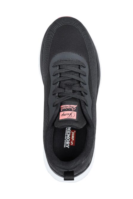 29828 Siyah - Somon Pembe Kadın Sneaker Günlük Spor Ayakkabı - 3