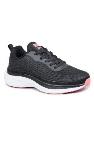 29828 Siyah - Somon Pembe Kadın Sneaker Günlük Spor Ayakkabı - 8