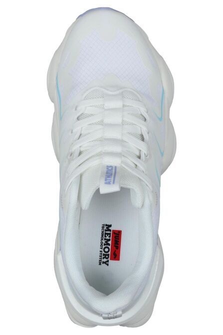 29907 Beyaz Kadın Sneaker Günlük Spor Ayakkabı - 8