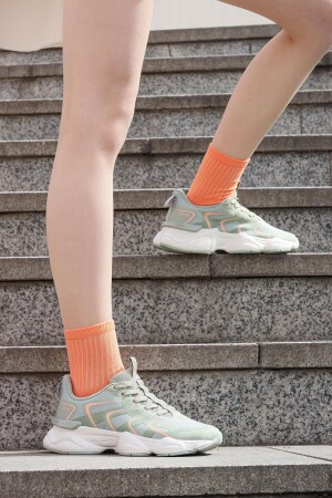 29907 Yeşil Kadın Sneaker Günlük Spor Ayakkabı - Jump (1)