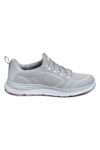 29920 Gri Kadın Sneaker Günlük Spor Ayakkabı - Jump