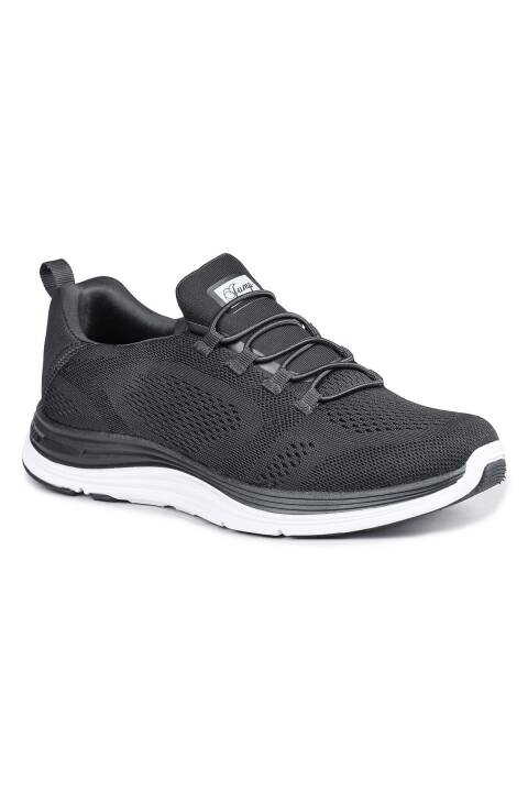 29920 Siyah - Beyaz Kadın Sneaker Günlük Spor Ayakkabı - 6