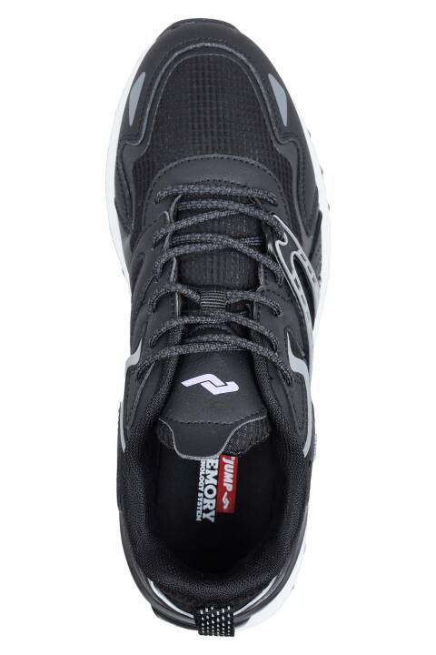 29940 Siyah - Mor Kadın Sneaker Günlük Spor Ayakkabı - 7