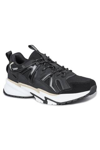 29942 Siyah - Bej Kadın Sneaker Günlük Spor Ayakkabı - 7