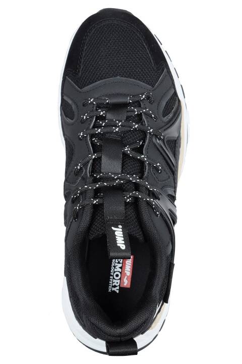 29942 Siyah - Bej Kadın Sneaker Günlük Spor Ayakkabı - 8