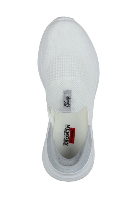 29949 Beyaz - Gri Kadın Sneaker Günlük Spor Ayakkabı - 8