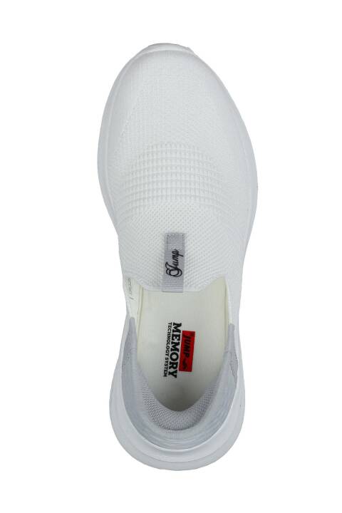 29949 Beyaz - Gri Kadın Sneaker Günlük Spor Ayakkabı - 9