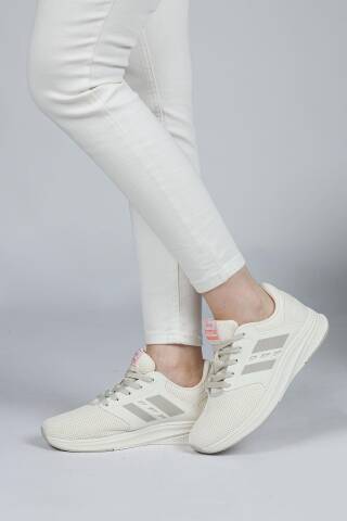 29964 Bej Kadın Sneaker Günlük Spor Ayakkabı - Jump (1)