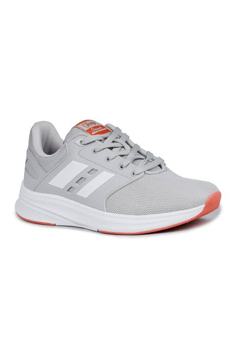29964 Gri - Beyaz Kadın Sneaker Günlük Spor Ayakkabı - 7