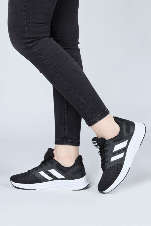 29964 Siyah - Beyaz Kadın Sneaker Günlük Spor Ayakkabı - Jump (1)