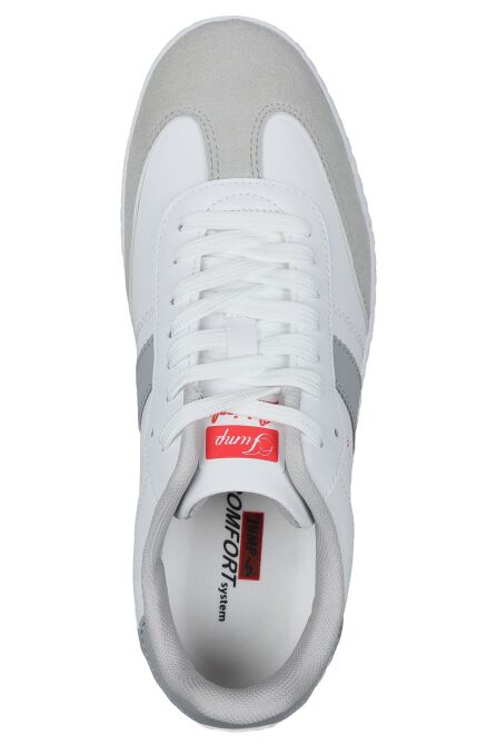 29967 Beyaz - Gri Kadın Sneaker Günlük Spor Ayakkabı - 3