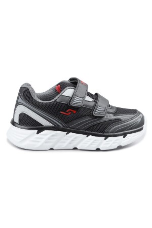 30002 Siyah - Kırmızı Üniseks Çocuk Sneaker Günlük Spor Ayakkabı 